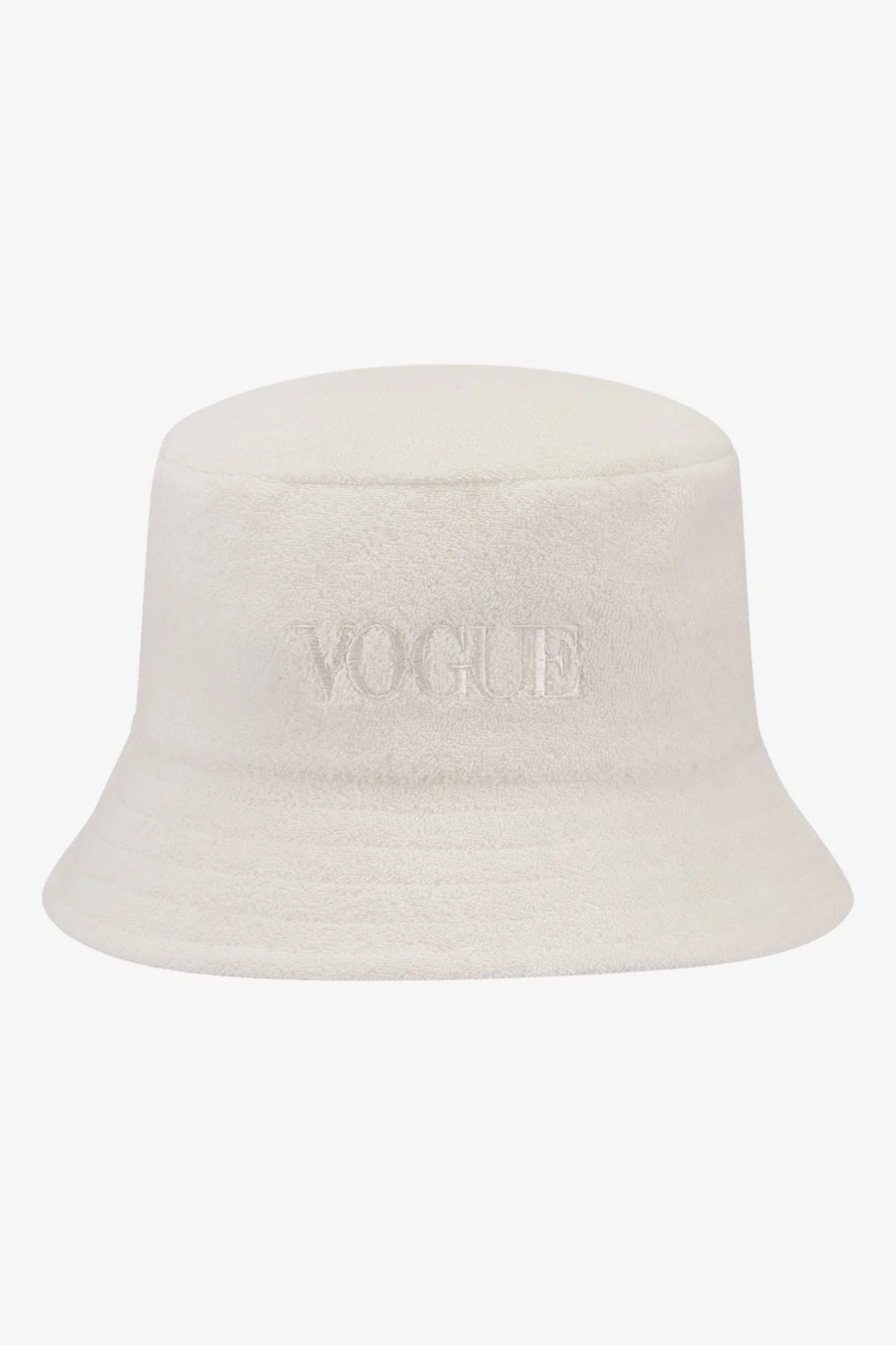 VOGUE Bucket Hat Cream