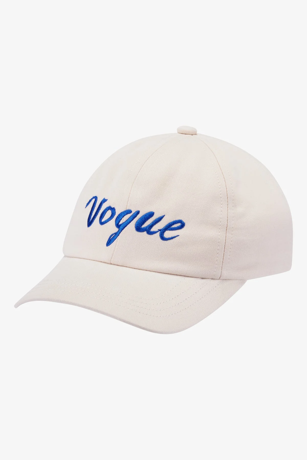 VOGUE Cap Ecru Logo Embroidered Logo - Image 4