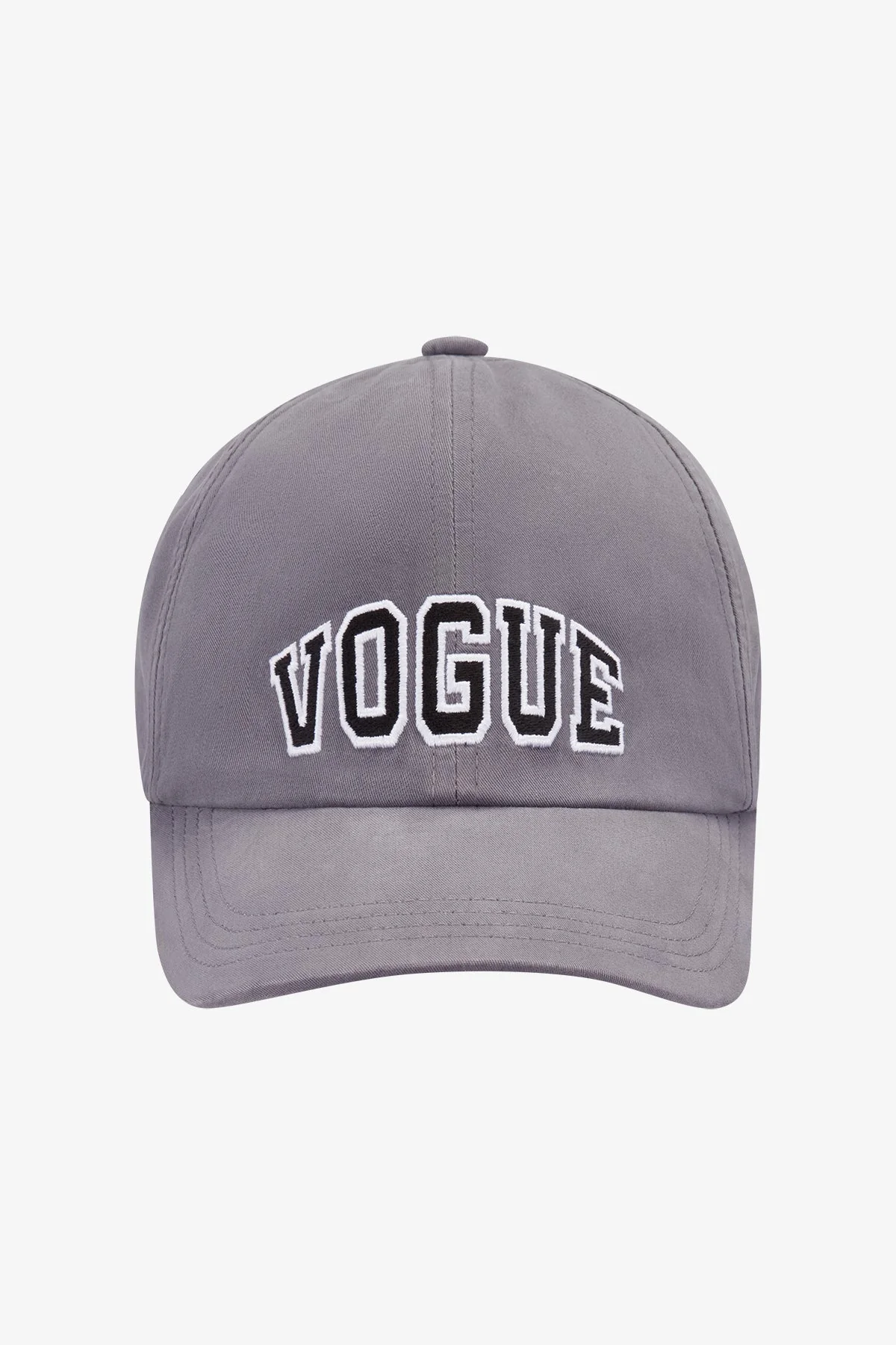 VOGUE Patch Cap | Grey