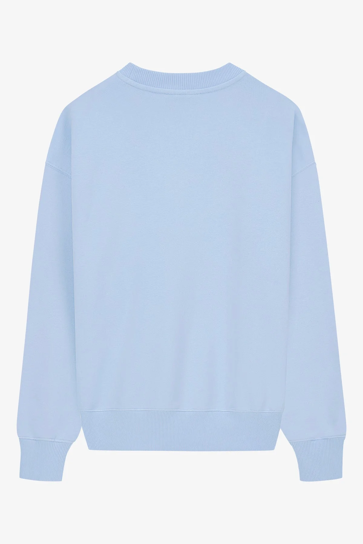 VOGUE Sweatshirt Light Blue Embroidered Logo - Image 5
