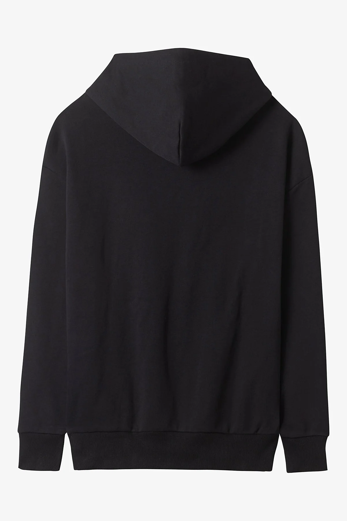 VOGUE Hoodie Black Embroidered Logo - Image 4