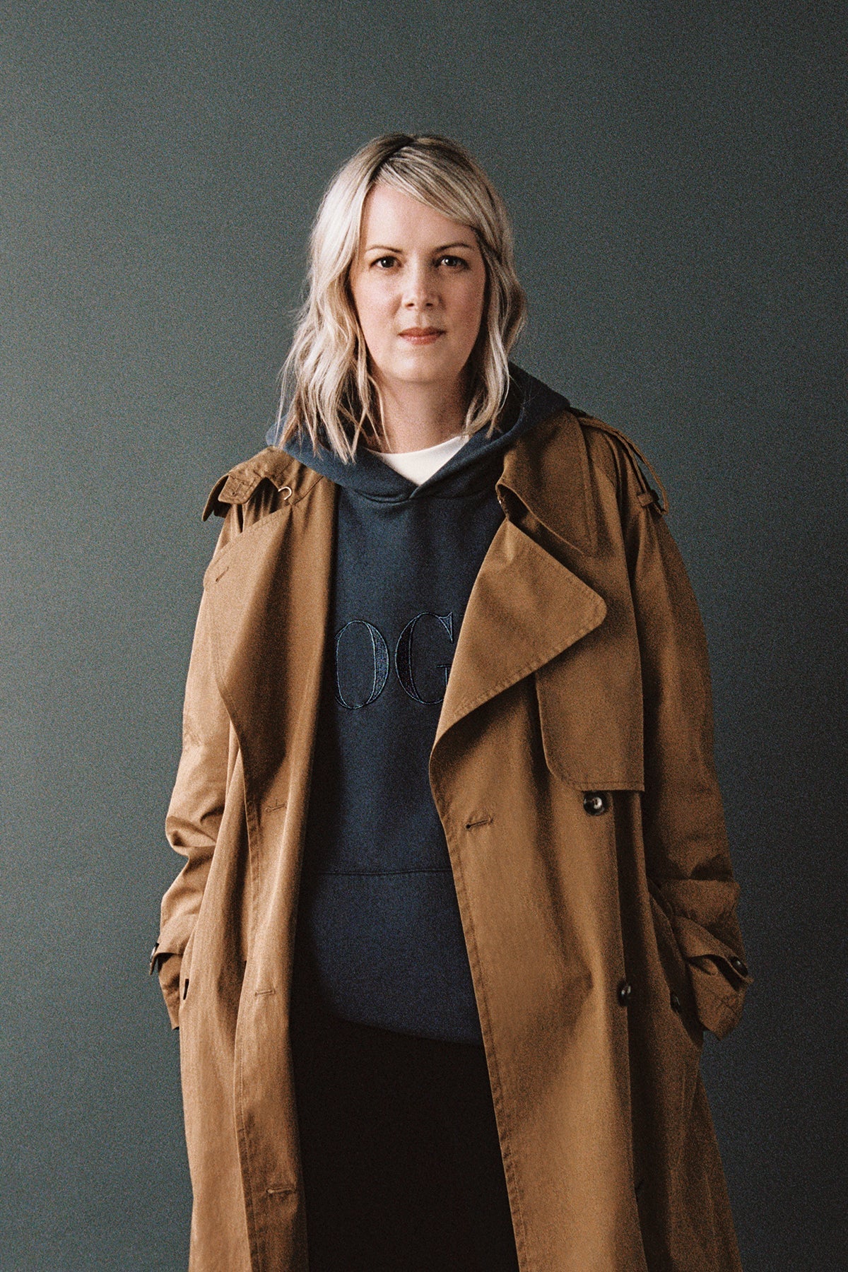 VOGUE Hoodie | Stone - Image 3
