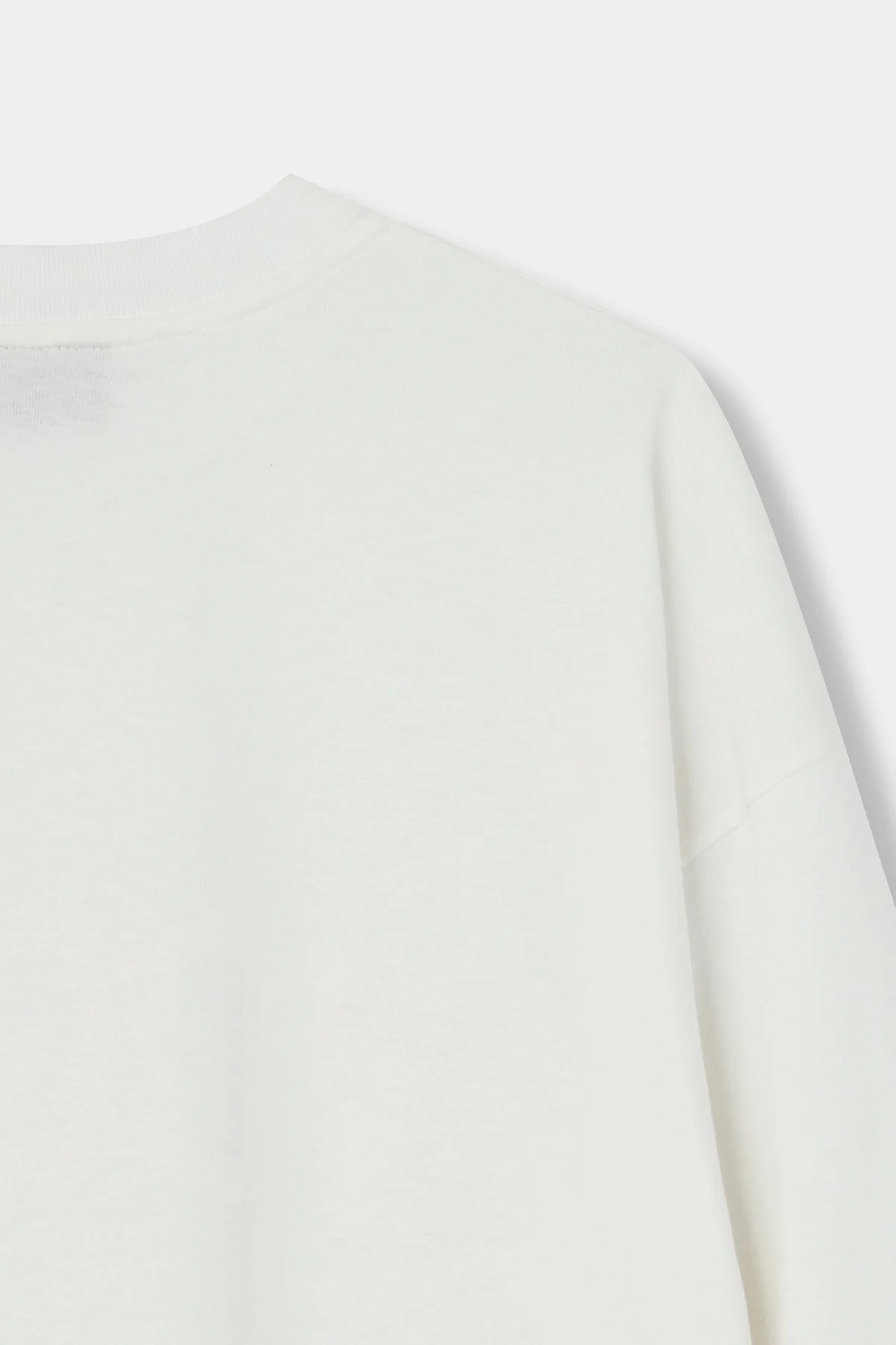 『VOGUE』カレッジロゴ ロングTシャツ ホワイト×ネイビー - Image 7