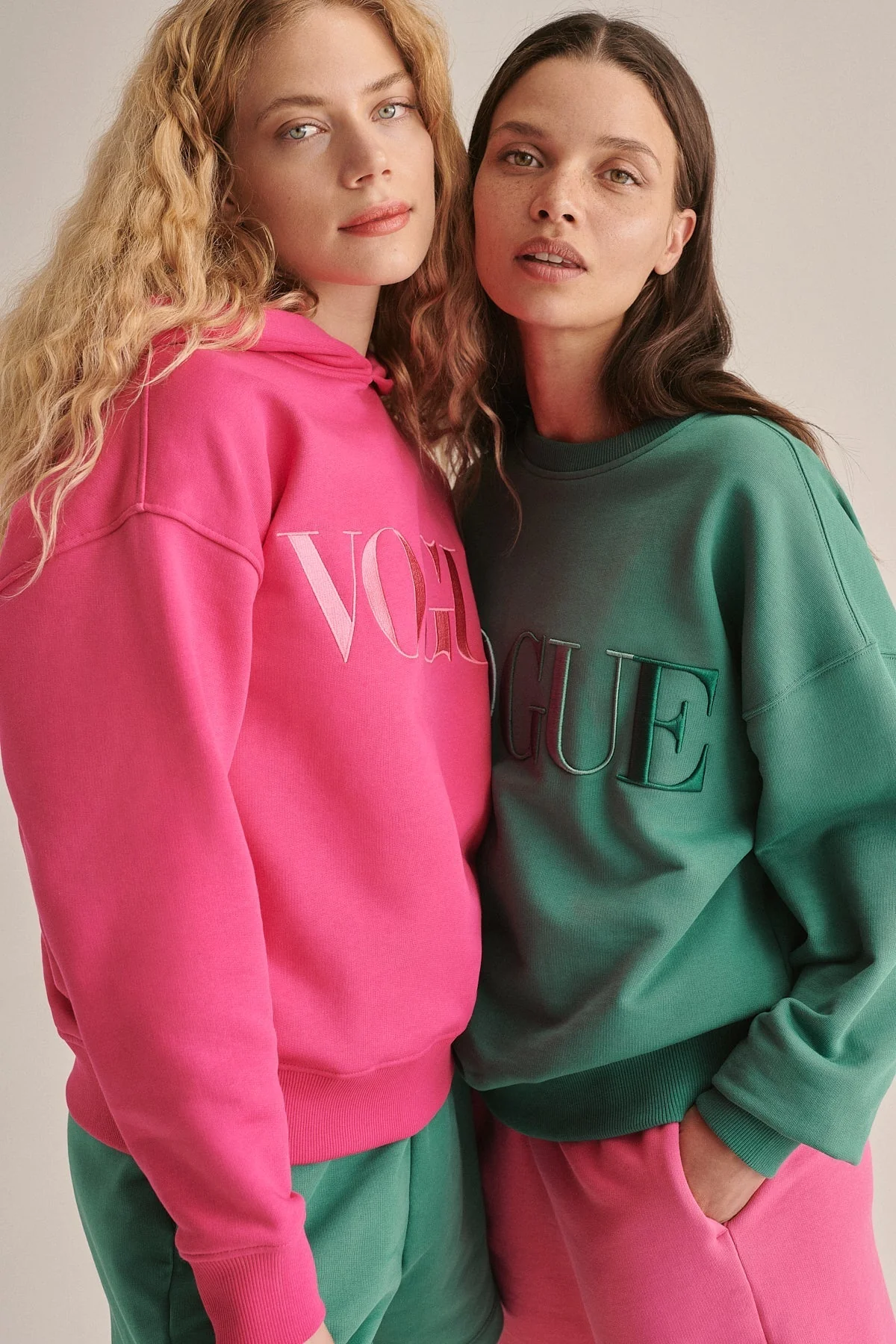 VOGUE Hoodie | Pink Monochromatica - Image 3