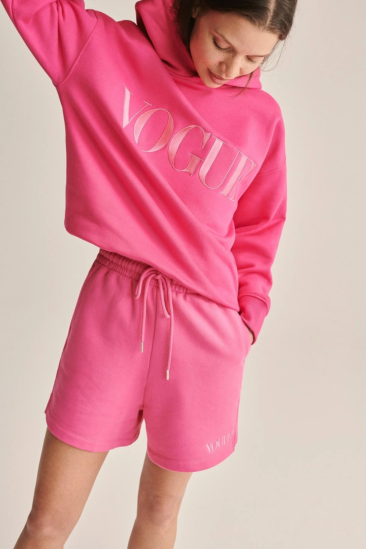 VOGUE Hoodie | Pink Monochromatica - Image 4