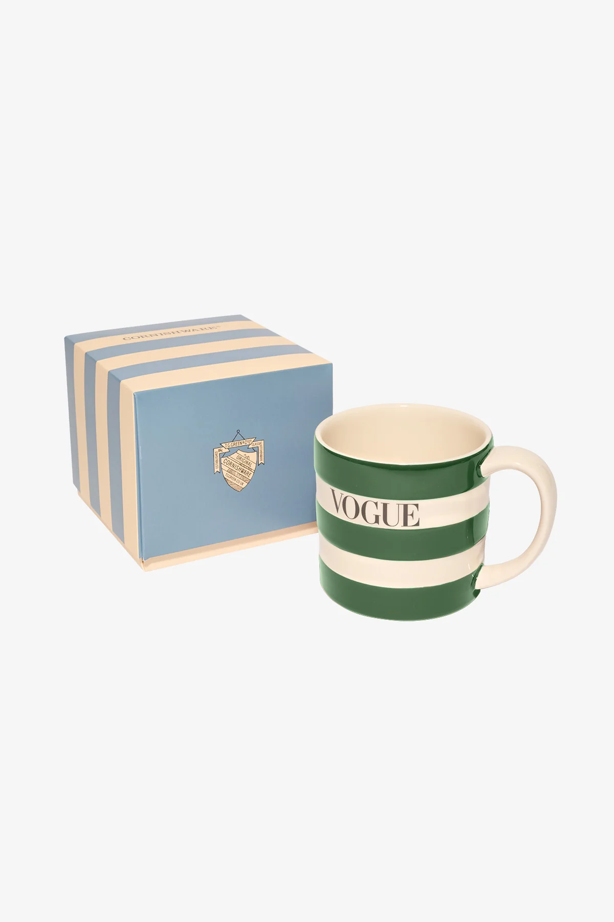 VOGUE Mug Striped Green - Image 2