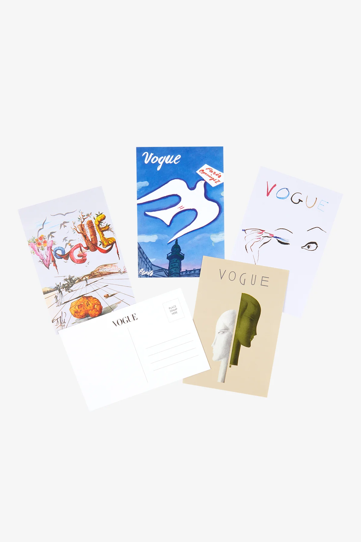VOGUE Postcard Set Cover Prints