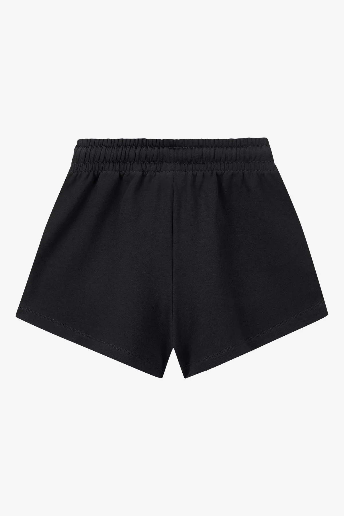 VOGUE Shorts Black Embroidered White Logo - Image 4