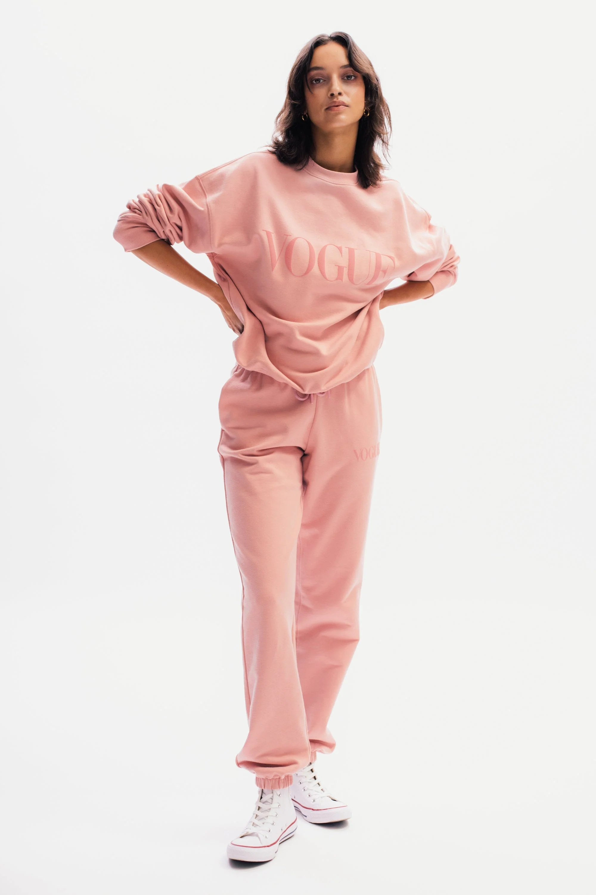 VOGUE Sweatpants | Light Rose - Image 2