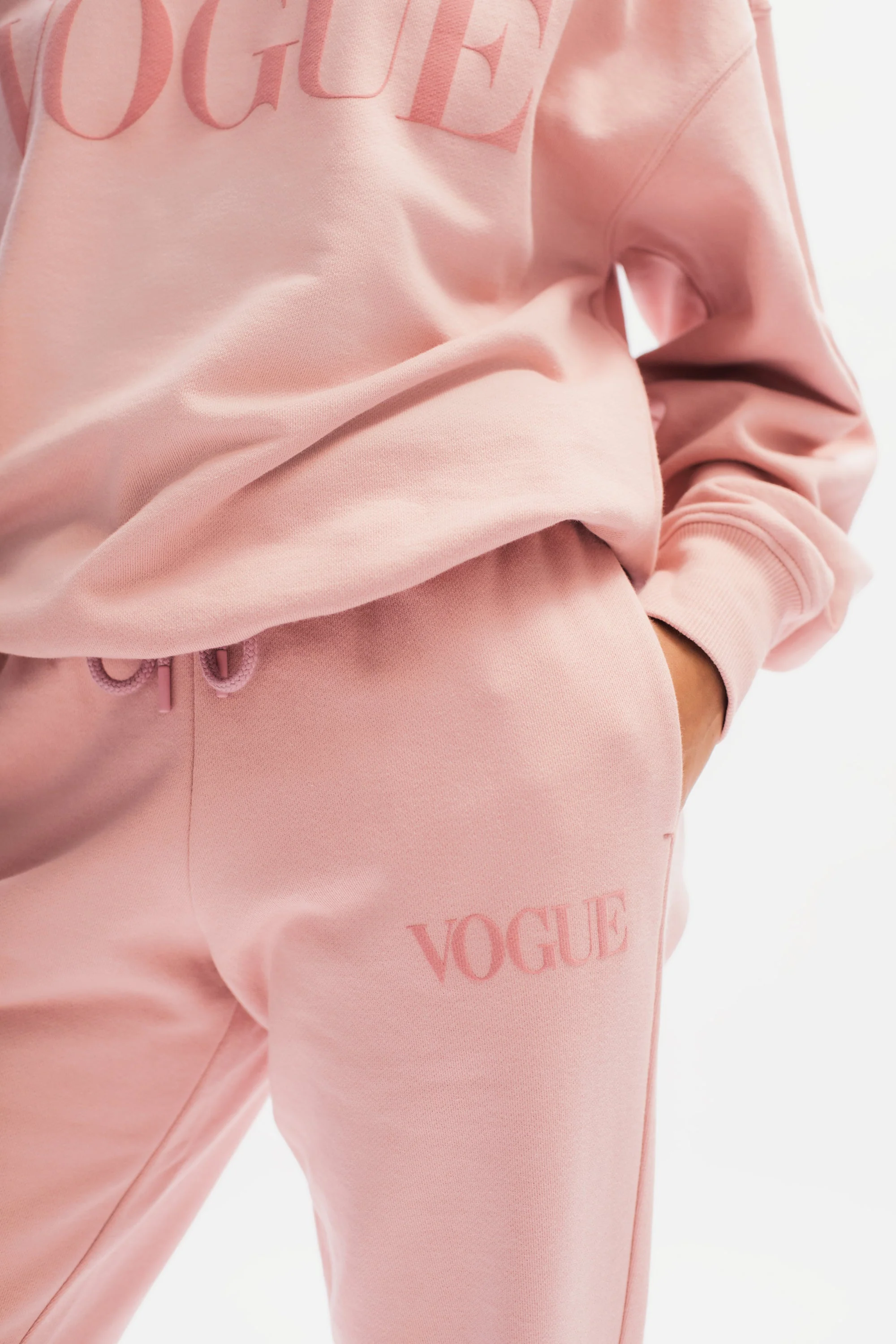 VOGUE Sweatpants | Light Rose - Image 4