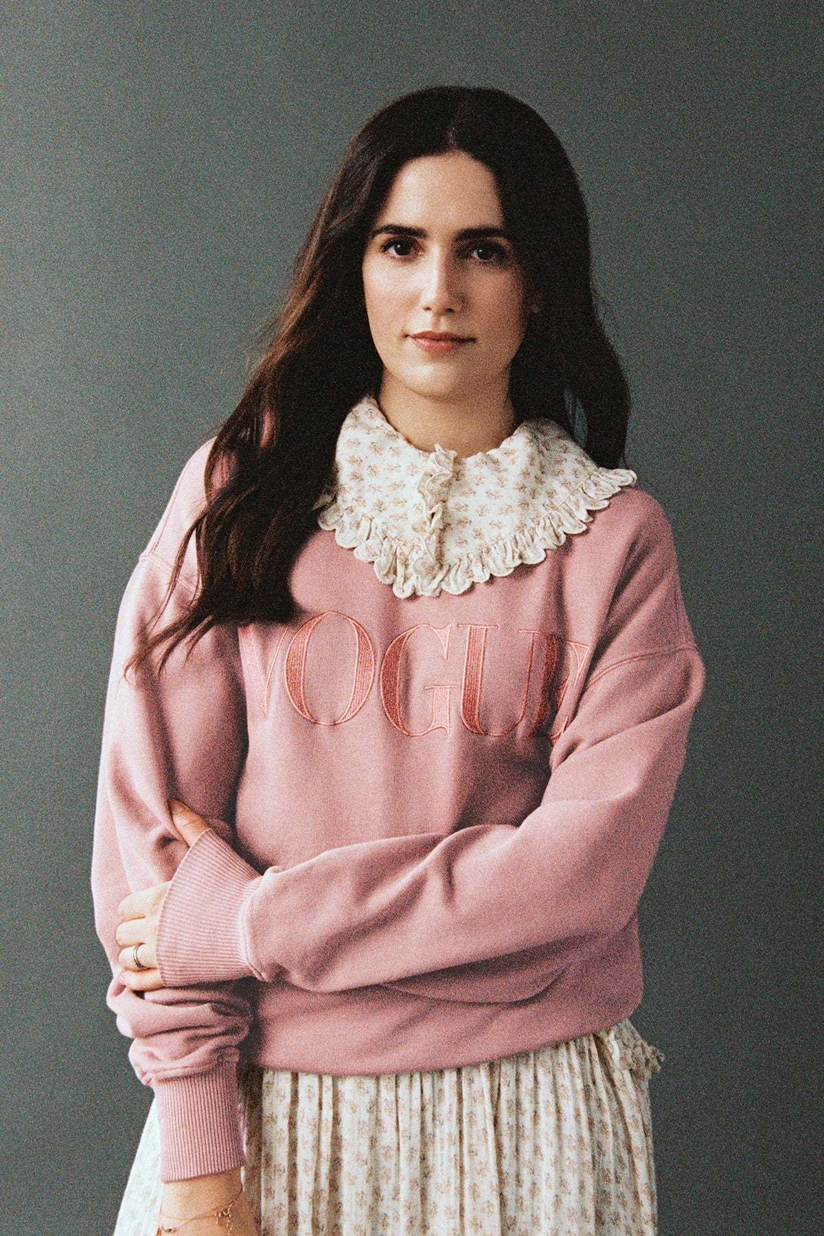 VOGUE Sweatshirt | Washed Clay - Image 2
