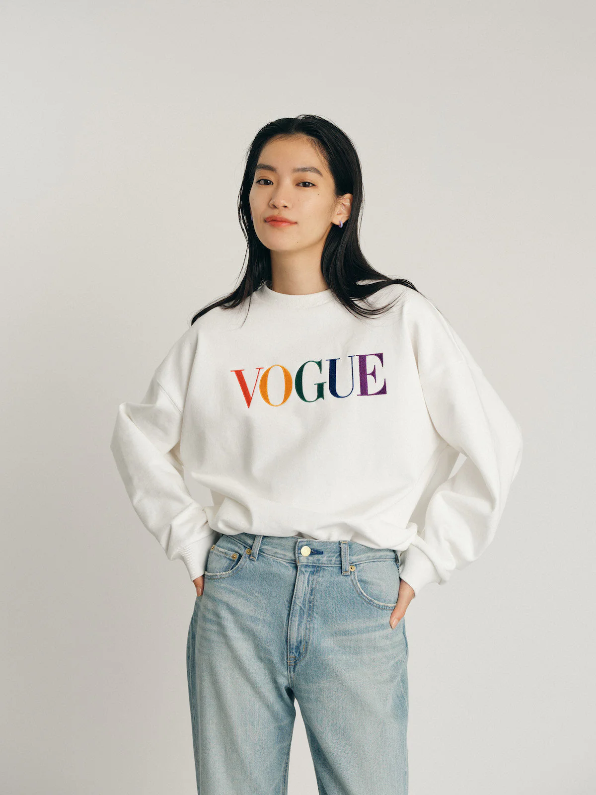 『VOGUE』ロゴ スウェット カラフル - Image 2