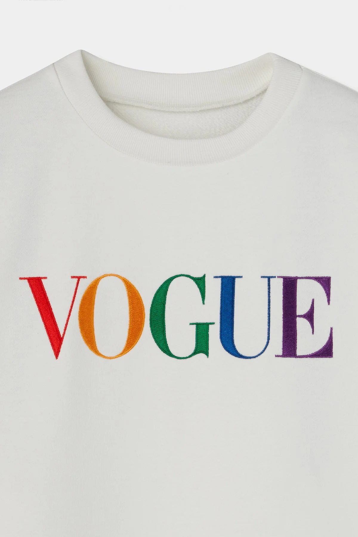 『VOGUE』ロゴ スウェット カラフル - Image 5