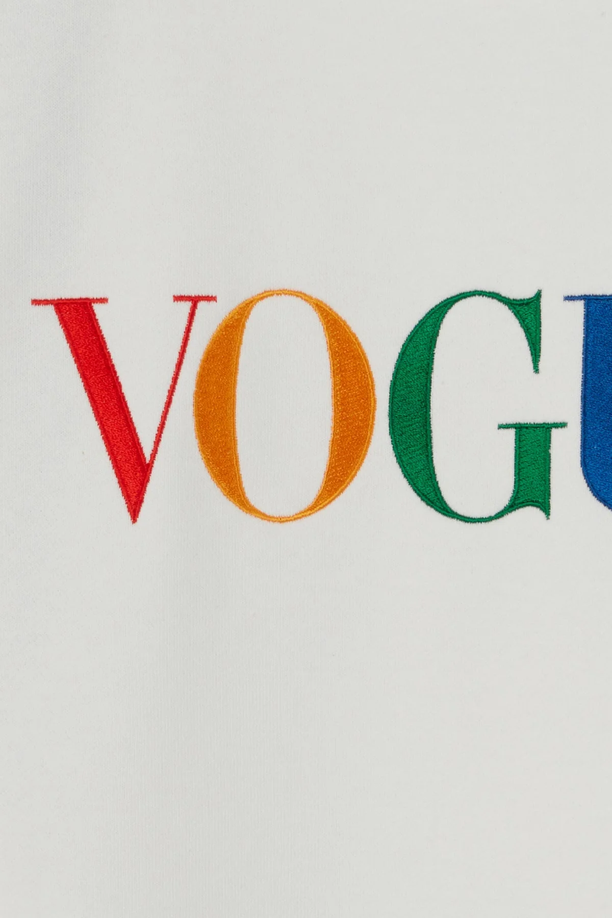 『VOGUE』ロゴ スウェット カラフル - Image 6