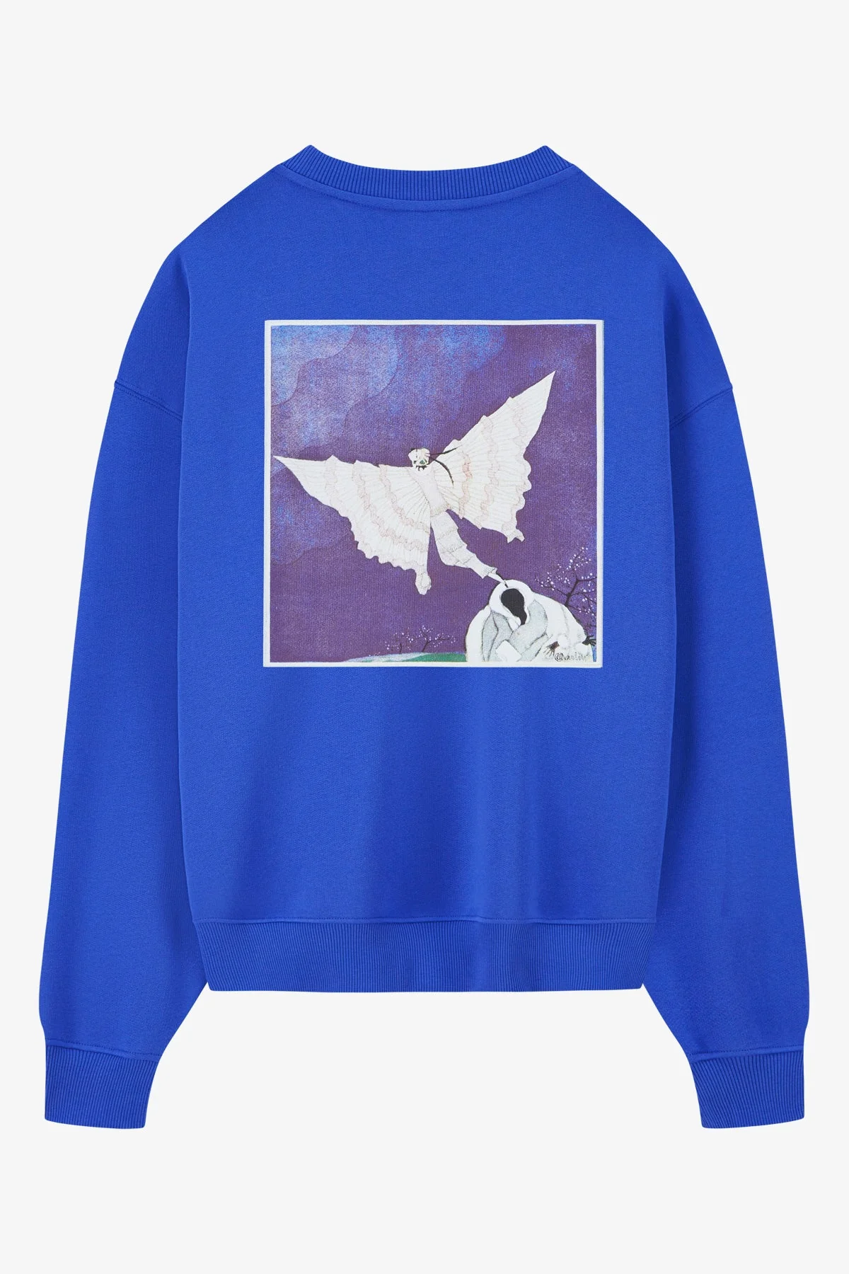 VOGUE Sweatshirt Dove Blue Cover Print - Image 8