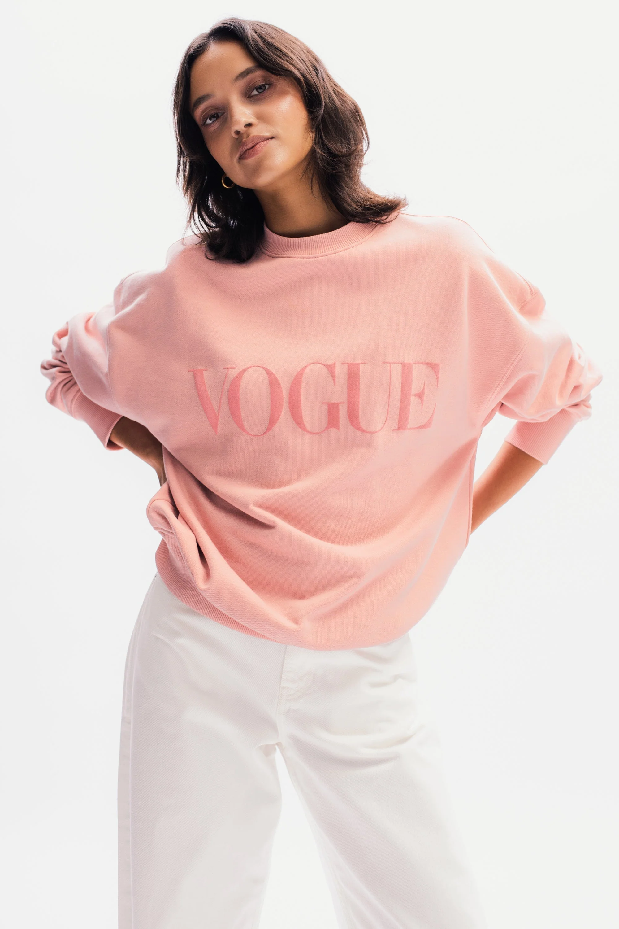 VOGUE Sweatshirt | Rose - Image 4