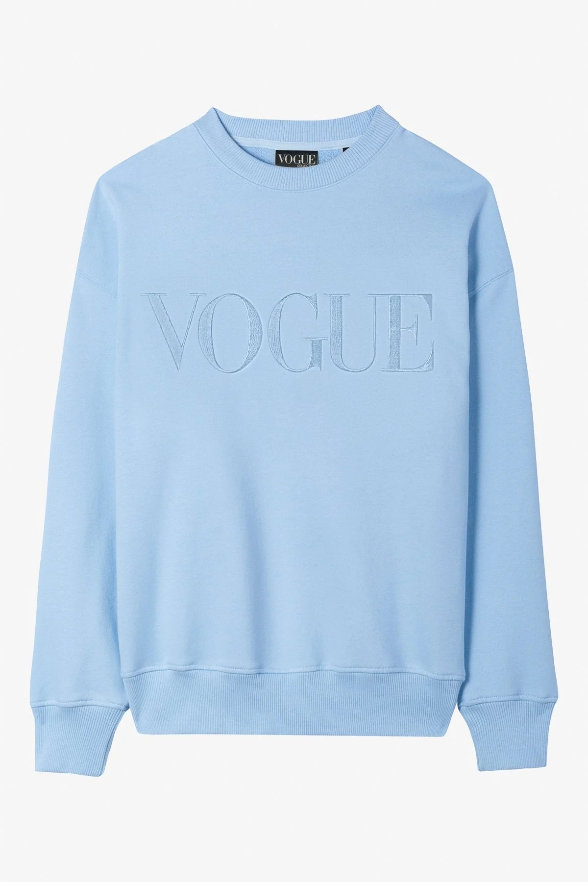 VOGUE Sweatshirt | Tonal Blue