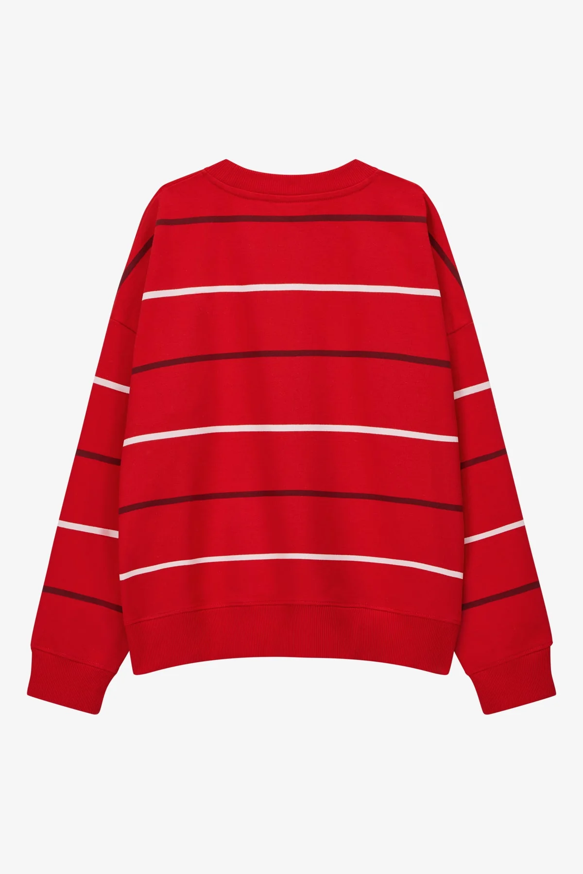 VOGUE Sweatshirt Red Colorful Stripes - Image 7