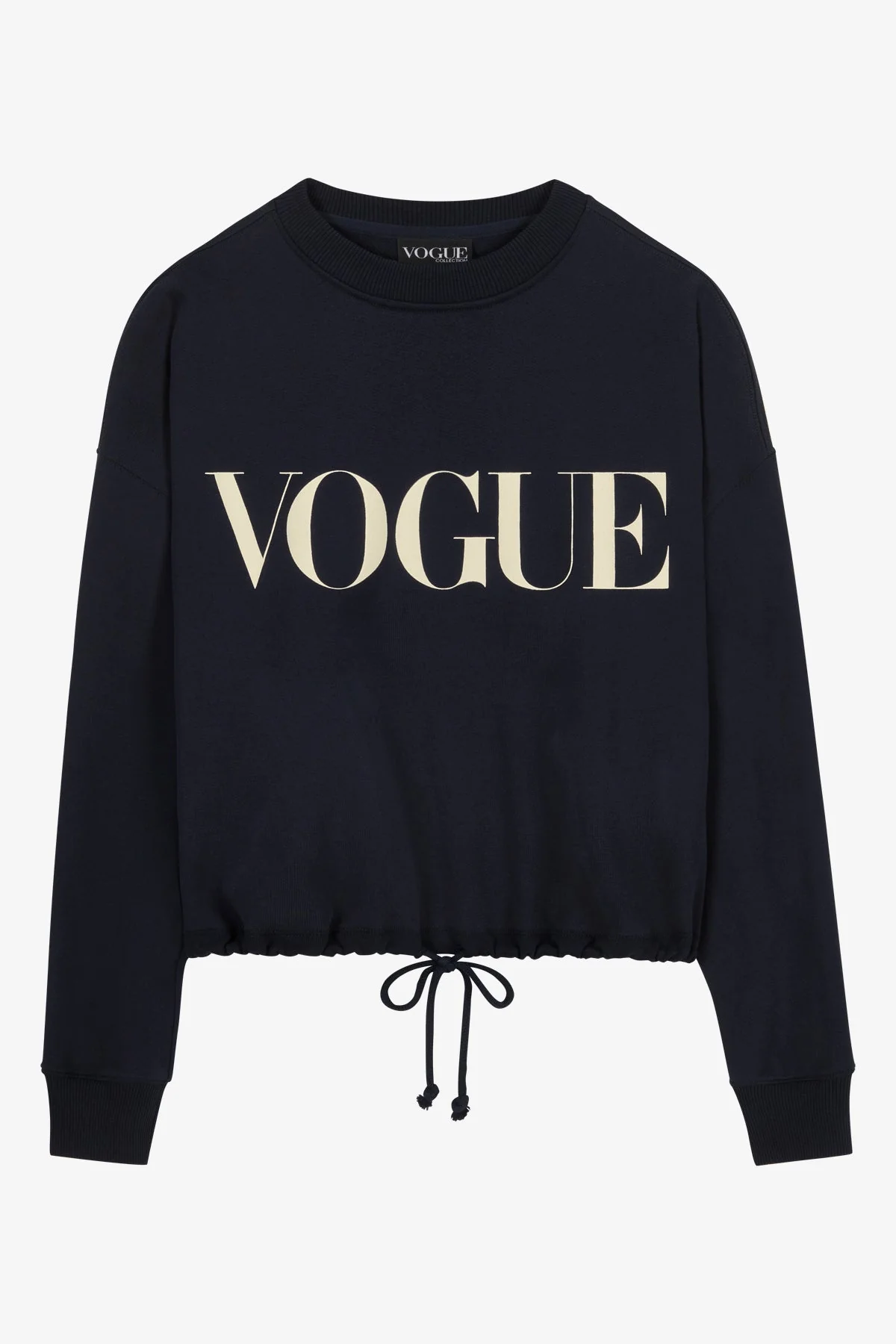 VOGUE Retro Sweatshirt | Navy White