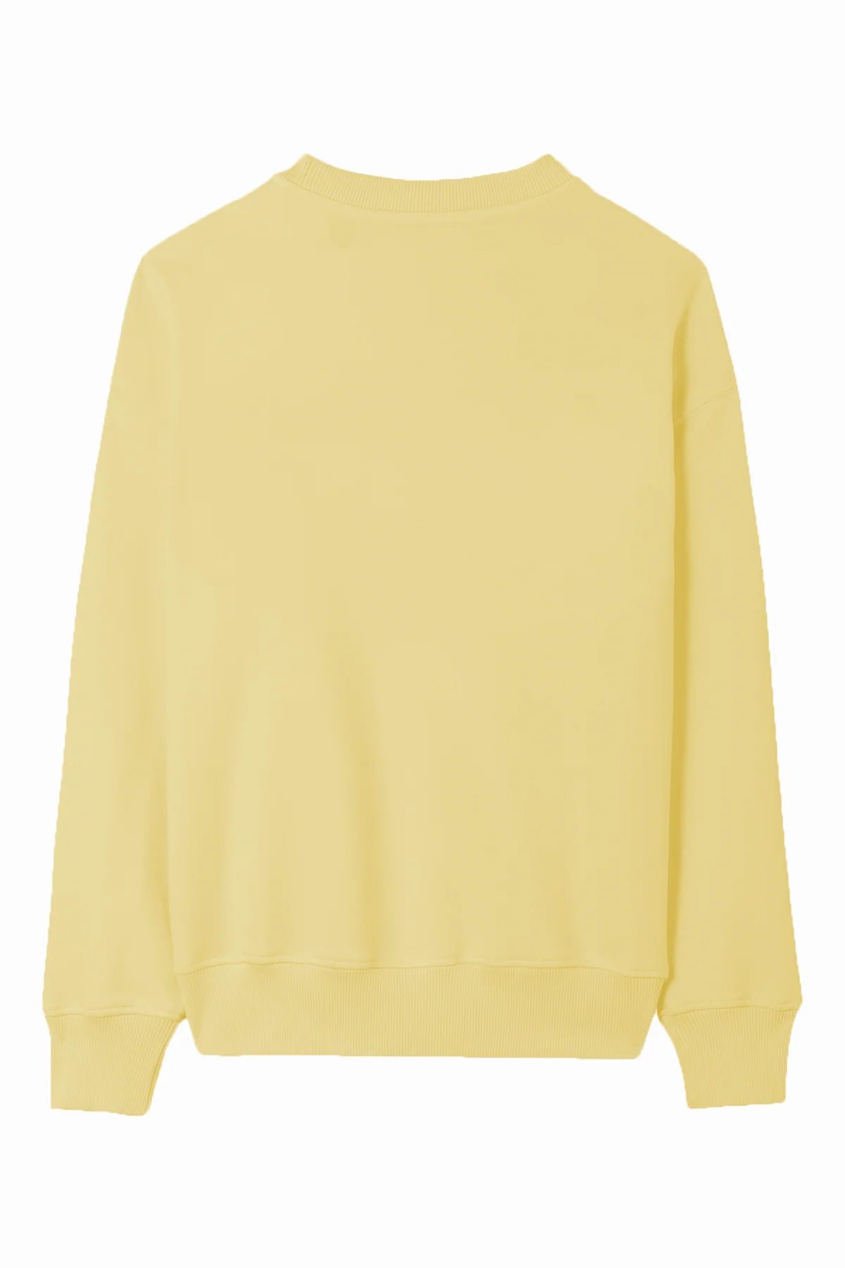 VOGUE Sweatshirt Yellow Embroidered Logo - Image 5