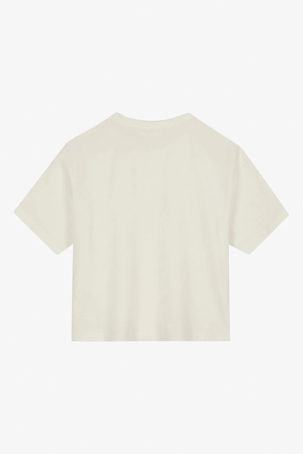 VOGUE T-Shirt Light Cream Embroidered Logo - Image 6