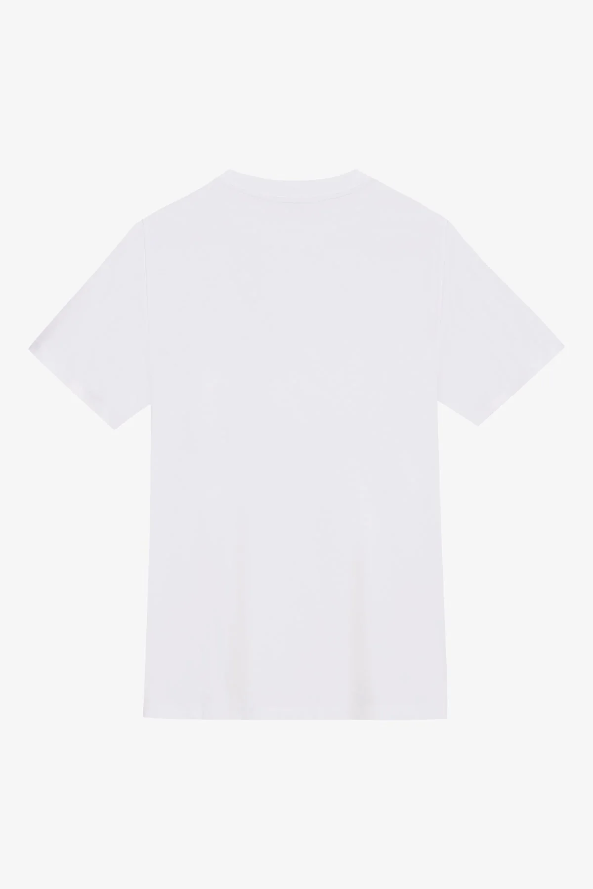 VOGUE T-Shirt White Small Embroidered Logo - Image 7