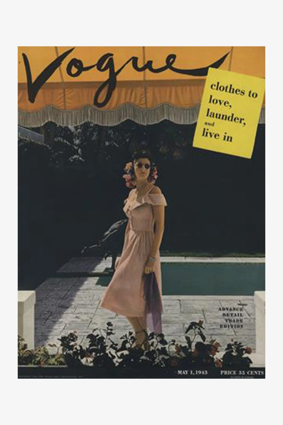 VOGUE T-Shirt White Vintage Logo - Image 7