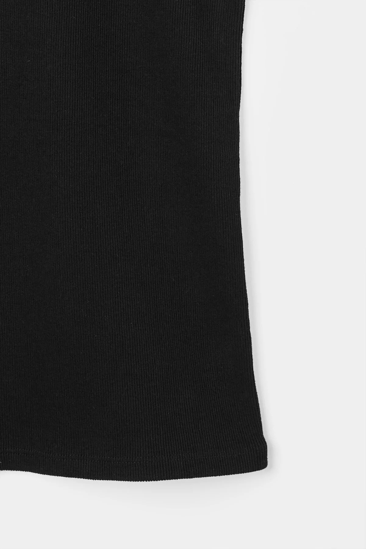 『VOGUE』ロゴ トゥルーコットン タンクトップ ブラック - Image 8