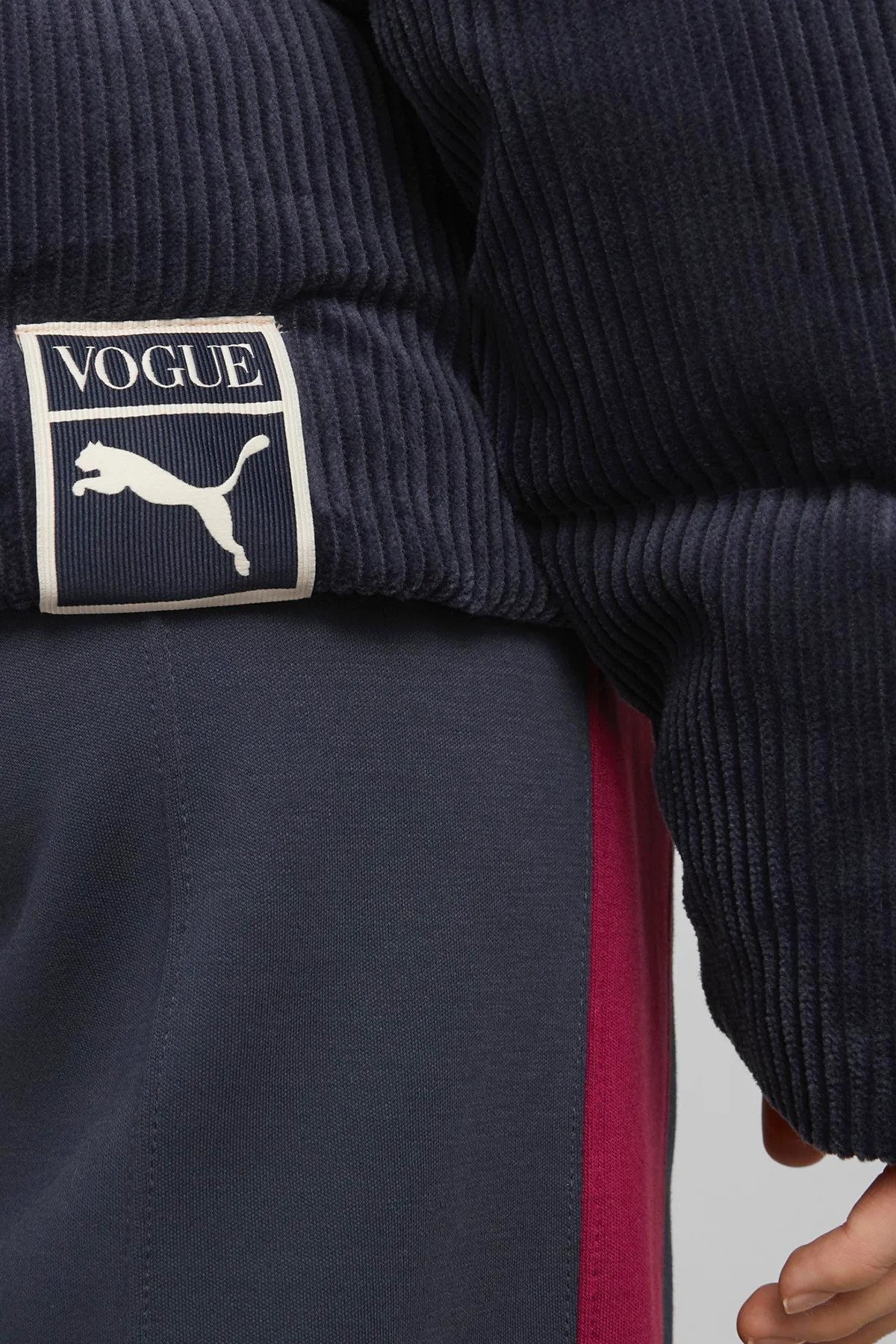 VOGUE x Puma Puffer Jacket Blue - Image 6